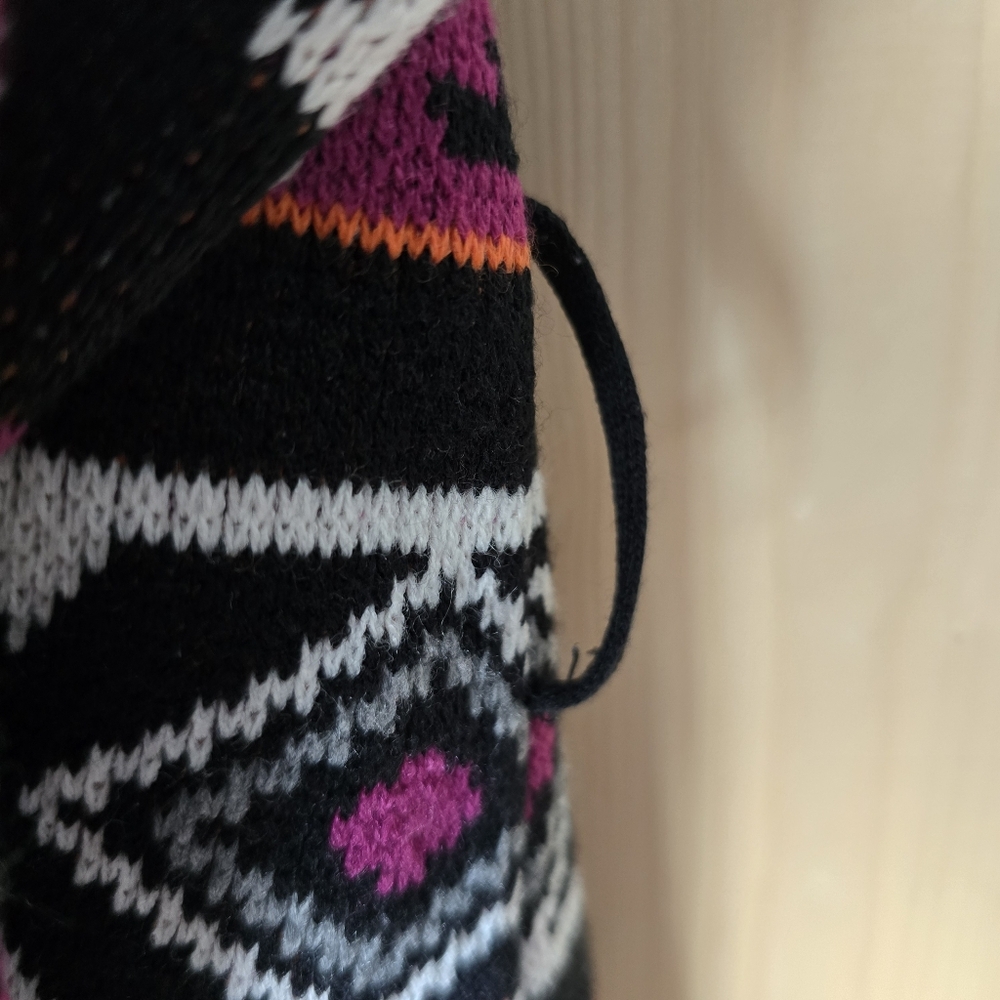 Twik Tribal Aztec Print Open Long Cardigan Sweater L/XL - Picture 8 of 9